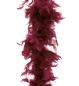 Preview: Bordeaux feather boa