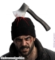 Preview: Beanie mit Axt, Universalgröße für Erwachsene