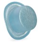 Preview: Zylinder blau, Hutband mit Strassoptik, Gr. 60 cm