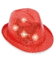 Preview: Trilby Pailletten blinkend, sort. Farben