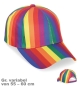 Preview: Basecap Rainbow, Gr. variabel v. 55-60 cm