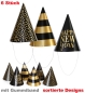 Preview: Partyhut Silvester, 3 versch. Designs