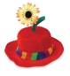 Preview: Hut mit Blume, sort. Farben