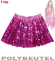 Preview: Folienrock pink, Einheitsgröße für Erwachsene