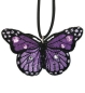 Preview: Kette Schmetterling, sort. Farben