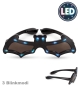 Preview: LED-Brille Fledermaus