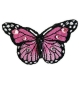 Preview: Haarclip Schmetterling, sort. Farben