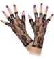 Preview: Handschuhe Spitze schwarz