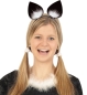 Preview: Haarreif Katzenohren mit Federn