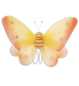 Preview: Schmetterlingsflügel, sort. Farben,ca. 48 x 38 cm