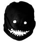 Preview: Horrormaske Gold