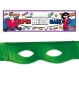 Preview: Super Hero Maske, sort. Farben