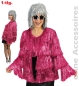 Preview: Jacke Lametta pink