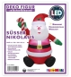Preview: Nikolaus aufblasbar