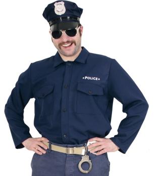 Polizei-Hemd, blau