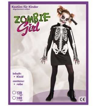 Zombie Girl PB, 1-tlg.