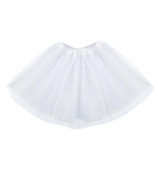 Tulle skirt white