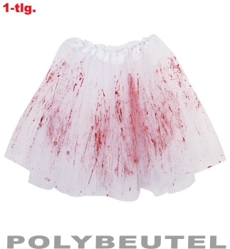 Tüllrock PB weiß Blut