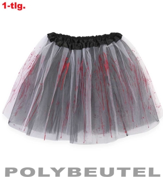 Tüllrock PB schwarz Blut