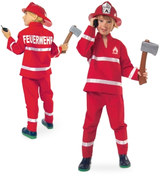Feuerwehrmann rot