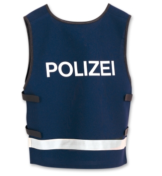 Polizei-Weste blau 