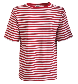 Ringel-T-Shirt rot/weiss PB