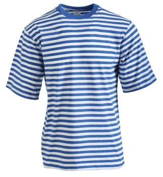 Ringel-T-Shirt, blau/weiß PB
