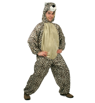 Animal onesie with hood