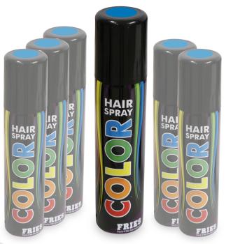 Hair-Color-Spray blau