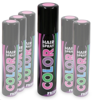 Hairspray PASTELL, sort. Farben