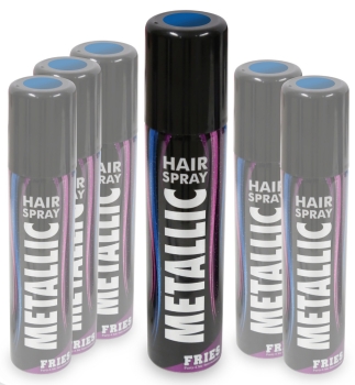Hairspray Metallic blau