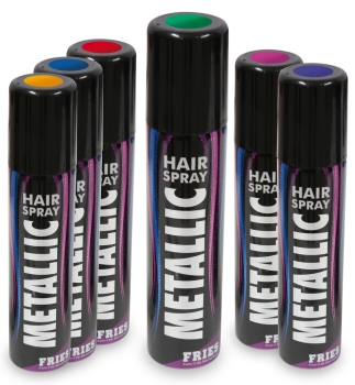 metallic hairspray