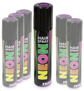 Neon hairspray