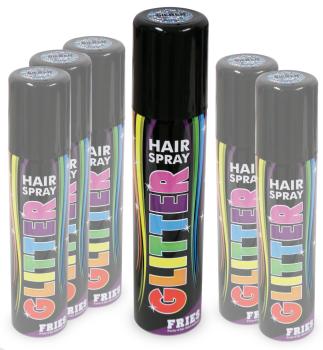 Hairspray GLITTER silber