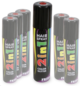 Hairspray Color & Glitter 2in1 rot