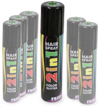 Hairspray Color & Glitter 2in1 grün