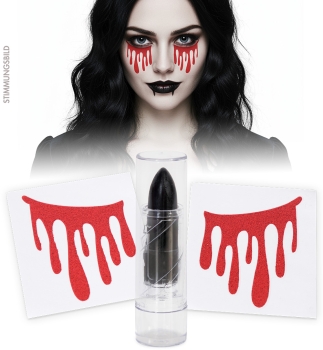 Preview: Glitzertränen-Set