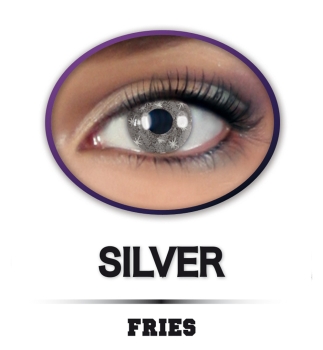 Fun-Linsen Glitter Silver