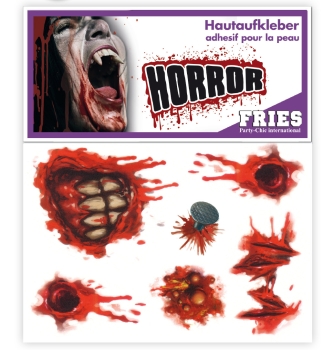 Horror skin stickers