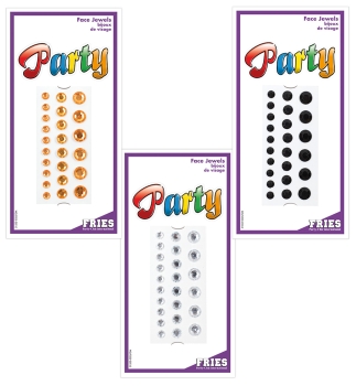 Face Jewels, sortierte Modelle