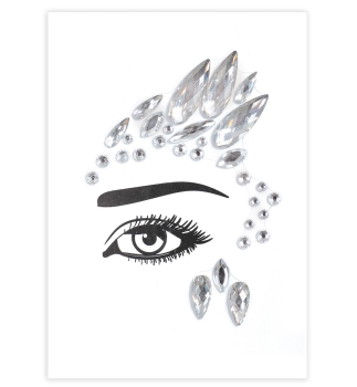 Preview: Face Jewels, sortierte Modelle