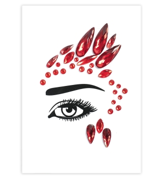 Face Jewels, sortierte Modelle