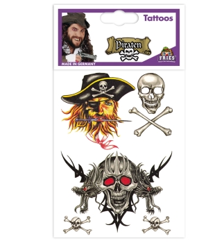 Tattoos Piraten, sort. Designs