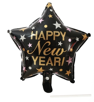 Folienballon Happy New Year (ab Sep 2023)