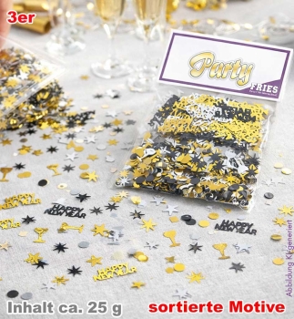 Streudeko Silvester 3er