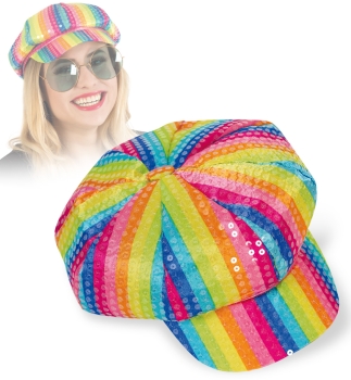 Mütze Regenbogen