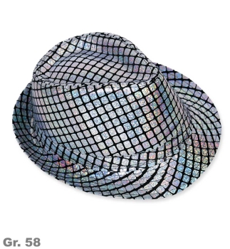 Trilby silber, Gr. 58 cm