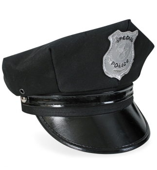 Polizeimütze schwarz