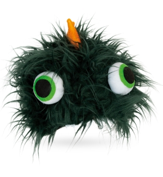 Preview: Monster-Muetze gruen