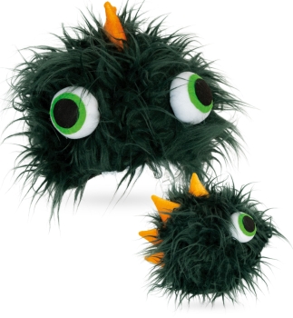 Monster-Muetze gruen